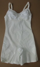Vintage 1960's Sears Perma-Prest Full Shapewear Girdle Long Leg Open Flap Crotch
