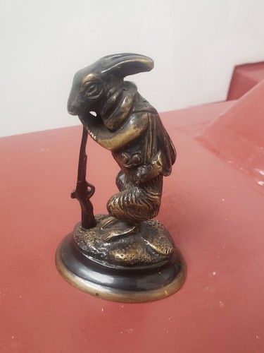 Animal bronze statue - bronze,