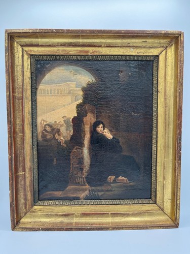 Peinture sur toile dans - , le