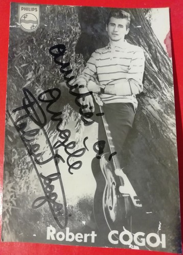 Autographe robert cogoi - autographe,