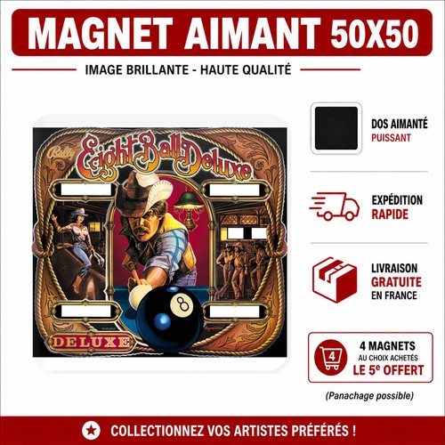 Magnet eight ball bally - ball,