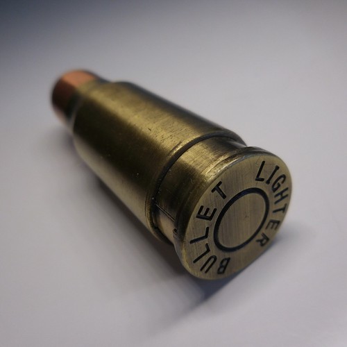 Briquet bullet lighter laiton - briquet,