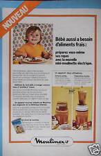 ADVERTISING MILLINEX MINI ELECTRIC REEL BABY NEEDS FRESH FOOD