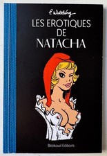 Dédicace BD WALTHERY EROTIQUES NATACHA TL 50 EX N/S RARE Dim 10*15 Cm TTBE