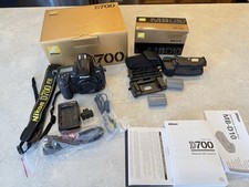 Nikon D700   12.1 MP DSLR w MB-D12 Battery Grip Shutter Count #45892 