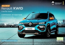 Renault Kwid SUV Car (Made in India) _2020 Brochure / Brochure  