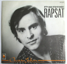 PIERRE RAPSAT - SP (7") "OÙ ES-TU JULIAN ?"