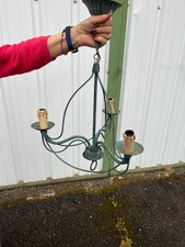 Lustre fer vert patine 3