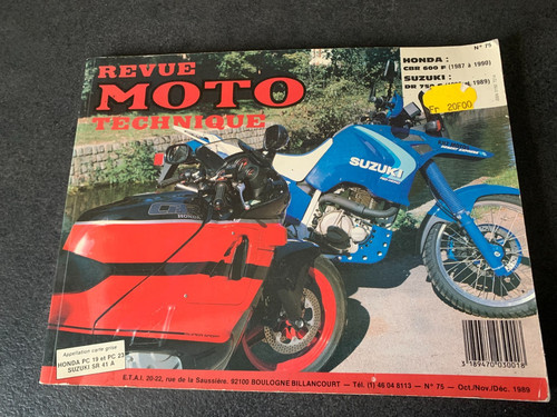 Revue moto technique - honda, cbr