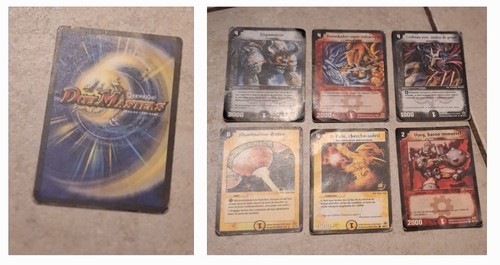 Cartes duel master 6 - x,