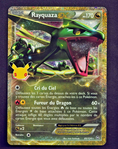 Pokémon rayquaza 124 fr - rayquaza, 85/124