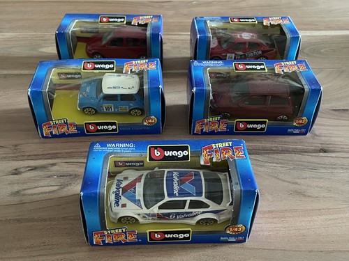 Lot voitures burago - 5, fiat