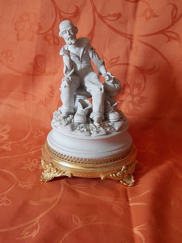Sculpture biscuit capodimonte - sculpture,