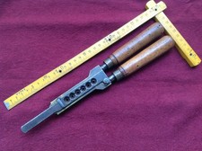 Moule à balles rondes en 9mm, ancien en bronze ou laiton.