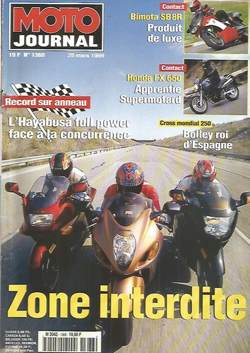 Moto journal 1368 - moto, n°1368