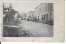 FRANCE CPA CIRCULEE BEAUVILLE AVENUE DU BOURG DE VISA