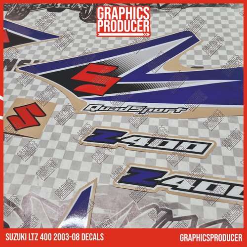 Suzuki ltz400 decals stickers - ,