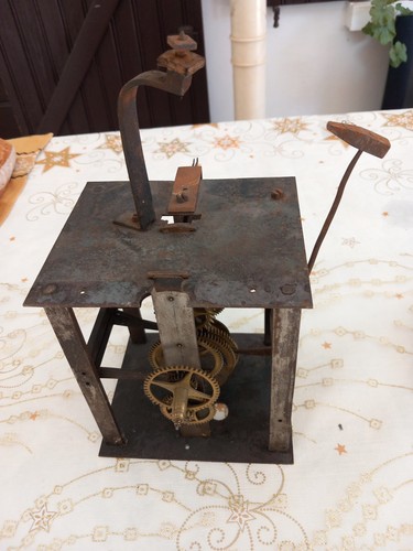 Ancien mouvement horloge - ancien, d'horloge