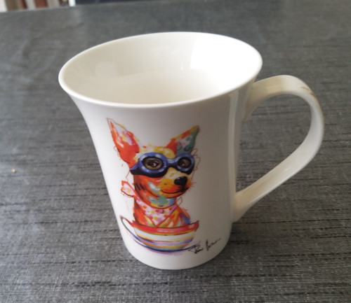 Mug chihuahua porcelaine - mug,