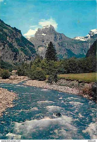 Carte postale sixt fer - -,