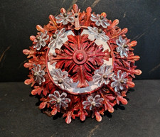 Plafonnier, couleur ROUGE, par