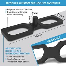 Écarteur, Entretoises, Terrasse, Planches de Terrasse 7mm, 100 Pièce