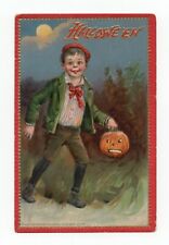 HALLOWEEN . Child and Pumpkin