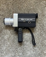 Nikon 8x Super Zoom Super 8mm Movie Camera - Tested & Working