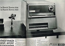 1965 ADVERTISING ADVERTISEMENT RANX XEROX Photocopier 913 914 (2d