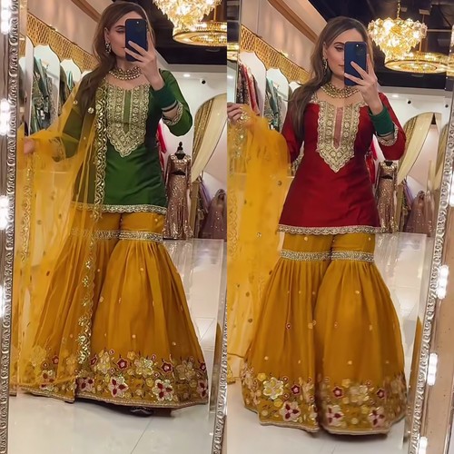 Costume punjabi sharara plazzo - costume,