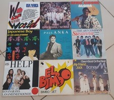 Lot de 50 disques vinyles 45