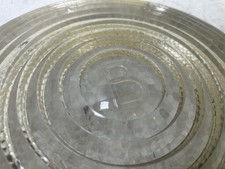 Lens Fresnel En Verre Berkey 10 Pouces 250Mm De Diamètre Distribution Normale