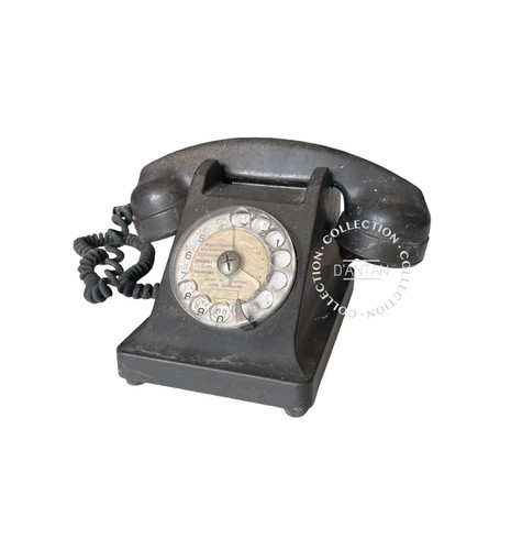 Téléphone vintage bakélite - vintage,