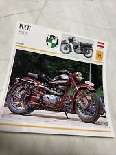 Puch 250 TFS 1953 carte