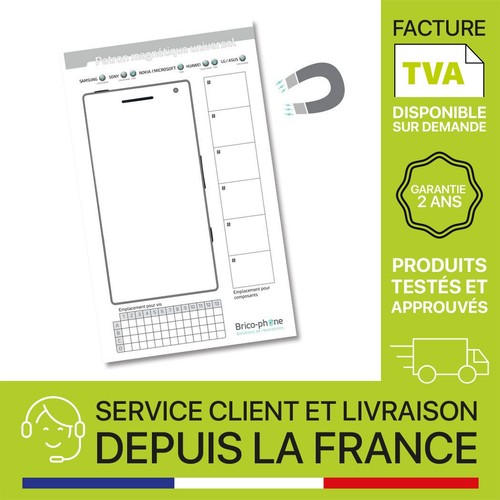 Plan travail magnétique - de,