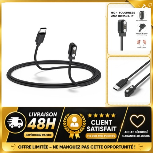 Chargeur magnétique montre - chargeur,