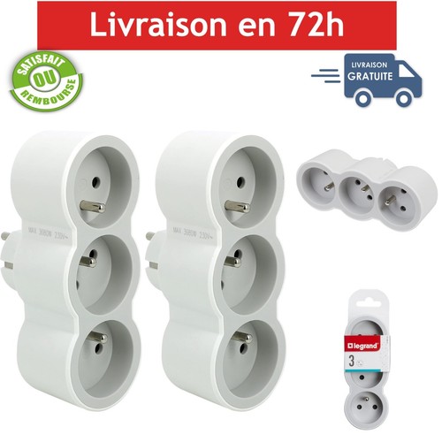Multiprise legrand prises - 3,