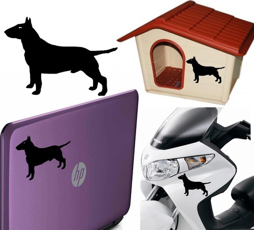 Bull terrier autocollant en - terrier,,
