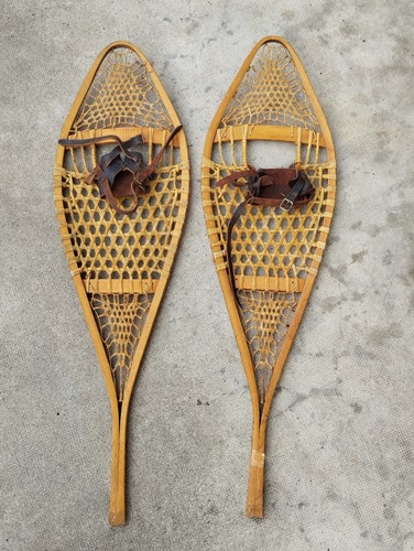 Ancienne paire raquettes - ancienne, de