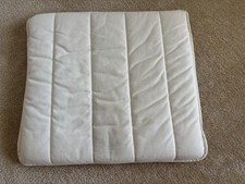 IKEA POANG Footstool / Ottoman beige CUSHION 20.5" x 23"