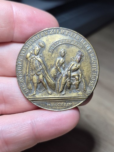 154 medaille 1742 - ~,
