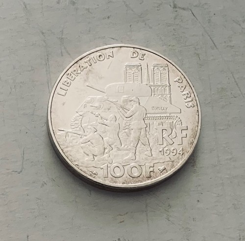 Pièce 100 argent - argent,