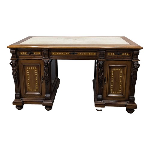 Bureau caissons florentin - bureau, à