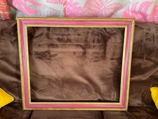 cadre ancien en bois début XXe 1930 pour toile 65X54cm