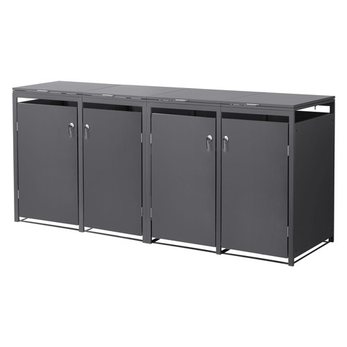 Abris pour poubelles 240l en - abris,