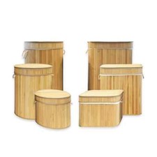 Panier À Linge En Bambou