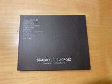 Maurice Lacroix - Instructions
