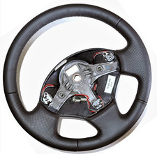 Leather steering wheel for Renault Kangoo from 2003 to 2008 year new leather cover new upholstery