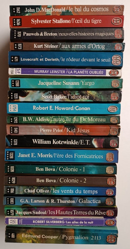 Lot livres science - 20,