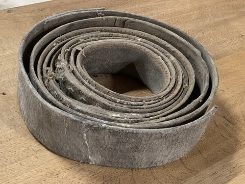 Grosse courroie plate cuir - grosse,
